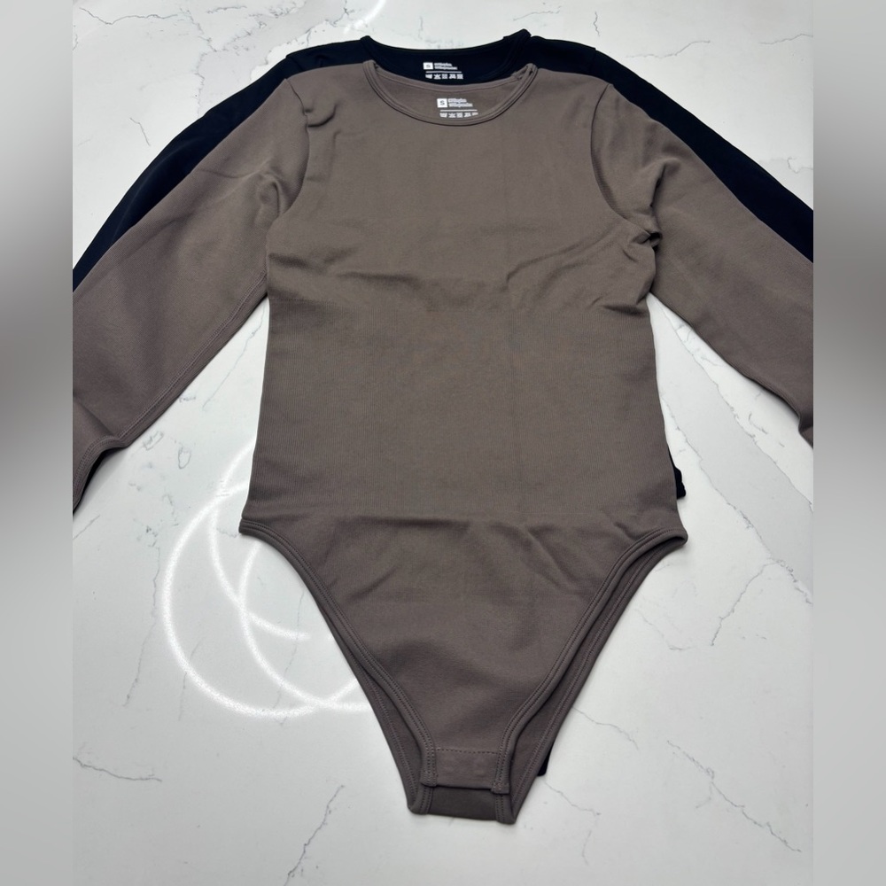 Fitted Longsleeve Bodysuit Pack of 2